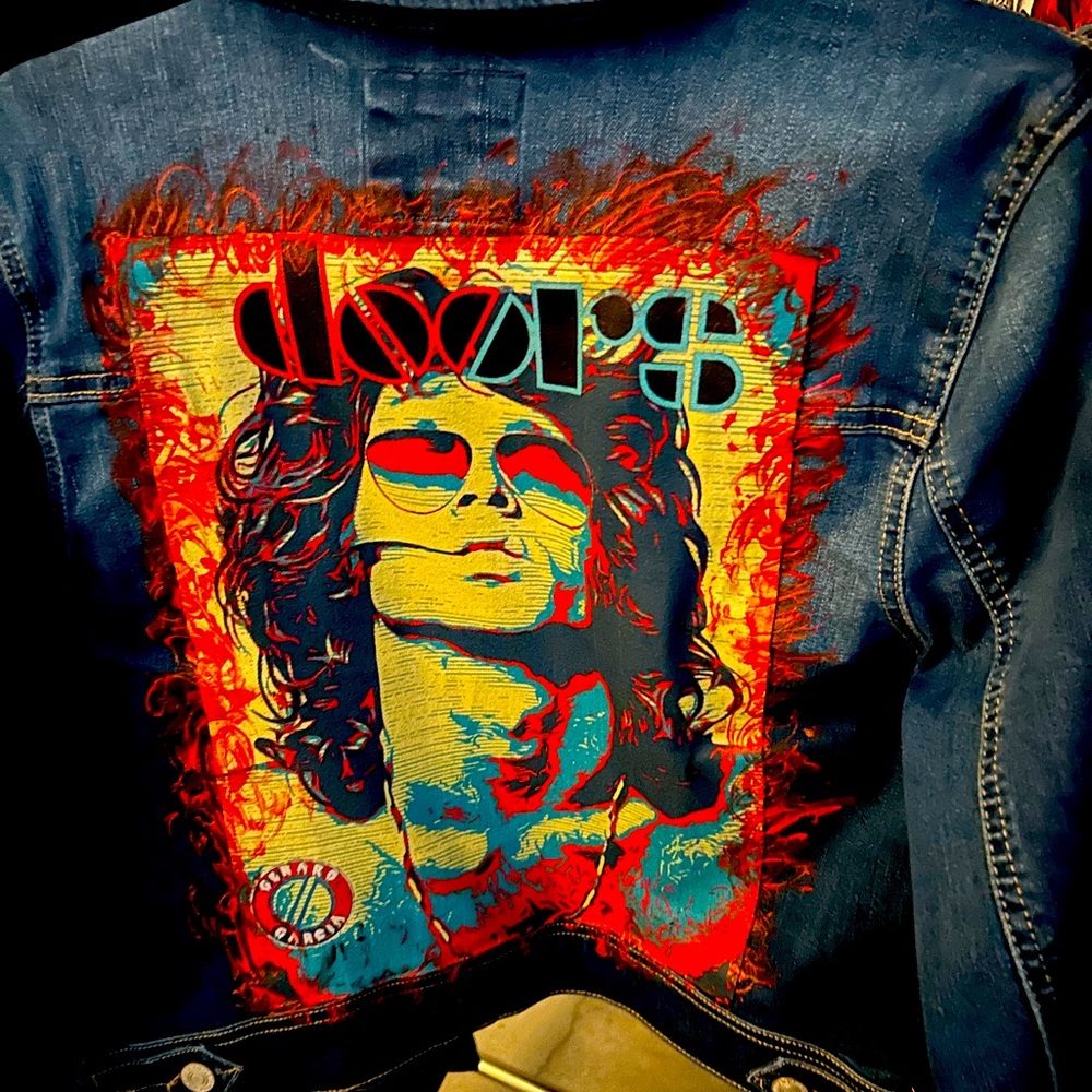 Custom jean jacket